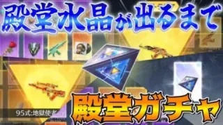 【荒野行動】殿堂水晶が出る時の確定演出って変わる！？早くも水晶３つ目入手🥝今週の殿堂ガチャは２万円ww【荒野の光】