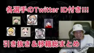 【荒野行動】引き抜き移籍まとめ【超無課金/切り抜き/ぼる/αD/SG/Flora/Aves/RC】