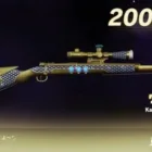 「荒野行動」　限定金券で金銃と交換してみた！kar98k極光の星