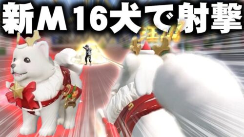 【荒野行動】明日実装ガチャ金枠M16は「犬のまま撃つ」→新クリスマス服なども。無料無課金ガチャリセマラプロ解説。こうやこうど拡散のため👍お願いします【アプデ最新情報攻略まとめ】