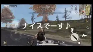 #荒野行動　初心者、はちとちゃむのデュオでーす❣️
