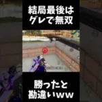 勝ったと勘違い棒立ち男ｗｗ【荒野行動】#shorts 「荒野の光」 Knives Out