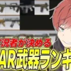 【荒野行動】結局どの武器が最強!?公認実況者が考える最強ARランキングを発表しますwww