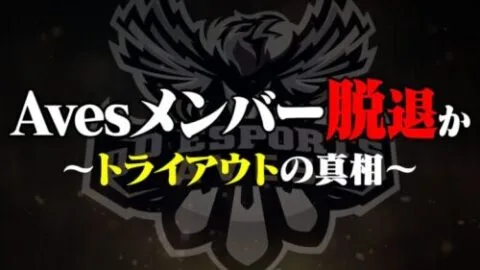 【ご報告】Avesメンバー脱退問題について…トライアウトの真相を公開します。【荒野行動】