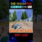 近距離M4A4エグい抜き方した【荒野行動】