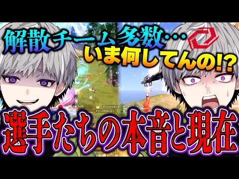 【本音】プロ契約とリーグ戦が無くなった最強プロゲーマーたちの現在【荒野行動】