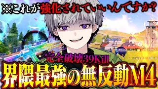 【環境へ】強化前の無反動M4A1で中距離抜いて通常ぶっ壊してきた39キル【荒野行動】