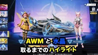 【荒野行動】人気テーマガチャのAWMを取るまでのハイライトです