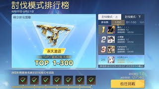 【荒野行動】龍墟討伐•上 難度-12 (07:40) 清怪攻略 討伐モード 上 ステージ12