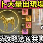 【荒野行動】最短１分でコンプ可能‼ペット秘蔵の大量出現場所＆共鳴石の入手法！共鳴形態の新武器：永遠の輪・ペニンシュラ大脱走の完全攻略法・金のクッキー・最新情報 6選（Vtuber）