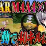 【無反動男が】環境最強ARを2丁持ちしたら40キルいける説w【#荒野行動 】