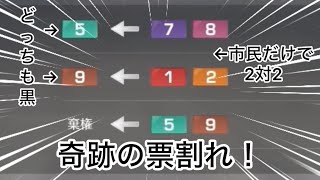 【荒野人狼】人狼陣営にて票割れで人狼勝ち確になったら、負け確となった市民同士で言い争いが起きたwwwwwwwww