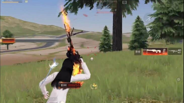 【荒野行動】6本指勢による通常キル集