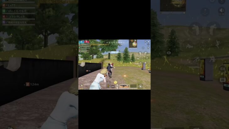 【荒野行動】人差し指らいちゃ撃ちができなくて #荒野行動 #団体競技場 #キル集 中指でらいたゃ撃ちしたらそれっぽくなってしまった奴(キル集)