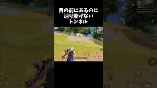 目の前なのにたどり着けないトンネルｗｗ【#荒野行動】# Knives Out #荒野バババン8周年