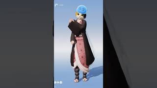 猫の日「エモート」【荒野行動】PC版『KNIVES OUT』#shorts