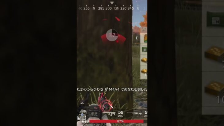 最後まで見て！中々ない勝ち方してみた！本編にフル動画あるからよかったら見てね！【荒野行動世界一下手くそなプレイヤー】 #荒野行動 #荒野行動女子 #荒野行動キル集 #キル集