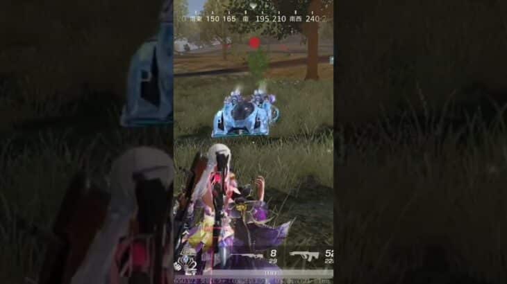 めっちゃ悔しかったよー！！【荒野行動世界一下手くそなプレイヤー】 #荒野行動 #荒野行動女子 #かっこいいキル集