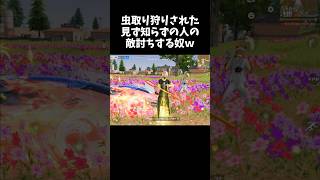 虫取り狩りされた見ず知らずの人の敵討ちｗｗ【#荒野行動】# Knives Out #荒野新生活応援  #荒野アプデ