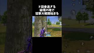 ド田舎で急に始まる狙撃大戦闘ｗｗ【#荒野行動】# Knives Out #荒野バババン8周年