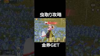 虫取り攻略法！隠し特典が出現＆毎日、金券が貰えるチャンス【荒野行動】 #荒野行動 #shorts