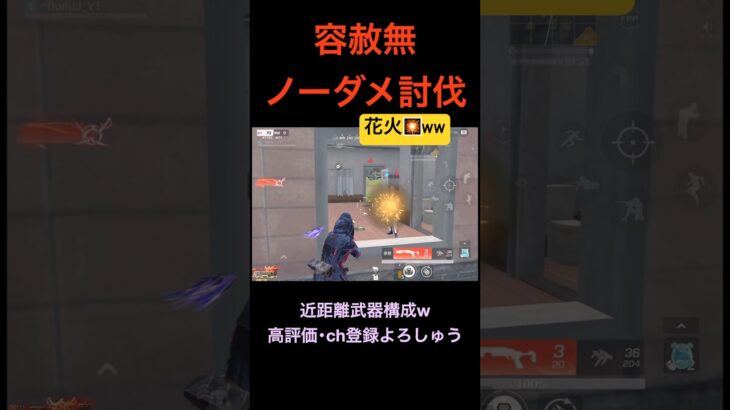 ノーダメ討伐【荒野行動】#荒野行動 #クリップ #キル集