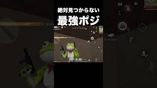 絶対見つからない最強ポジがヤバい　#荒野行動