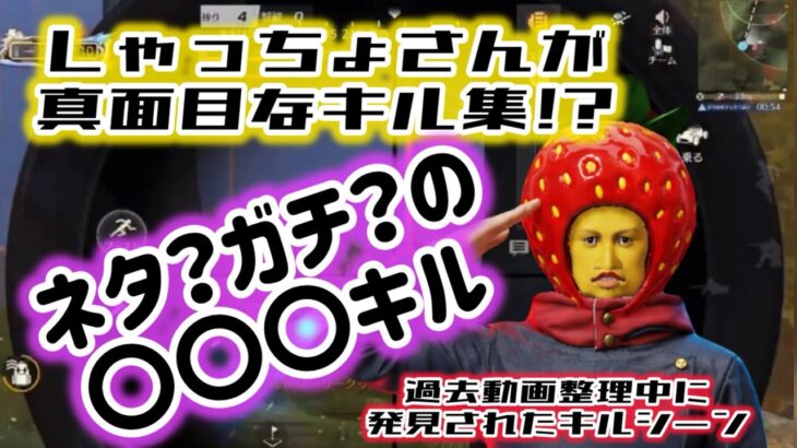 ネタじゃないしゃっちょさんかもwww@c4_syachoの荒野行動#誰よりも荒野の光 #荒野行動 #knivesout #キル集