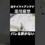 白タイツでアンテナに行かないでください　#荒野行動