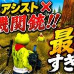 エイムアシスト✖︎短機関銃が最強すぎた！！【荒野行動】