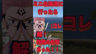 【荒野行動】 ミニ北海道に行ったら宿儺の世界を断つ斬撃があったわW #荒野行動  #呪術廻戦  #shorts #TikTok #Twitter #バズれ #おすすめ #急上昇 #裏技 #ゲーム