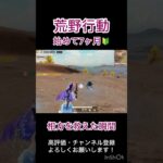 荒野行動 始めて7ヶ月🔰相方を救えた瞬間#荒野行動#荒野女子#キル集